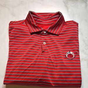 FG Tech Striped Polo Butler National
